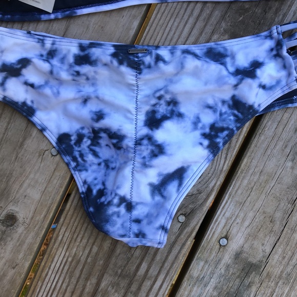 purple hollister bikini